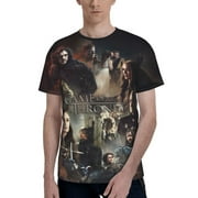 Unisex 3D Print Game of Thrones T Shirts Graphic Design Casual Summer Short Sleeve Fashion Tees Shirt for Men Women